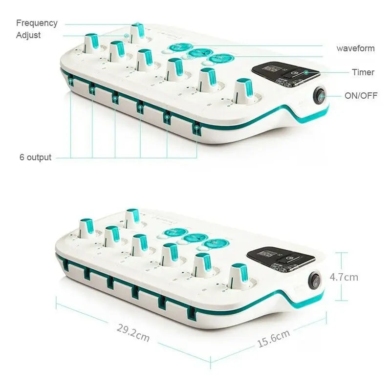 6 Channels Electric Hwato SDZ II Low-Frequency Electro Acupuncture Stimulator Acupuncture Needle Treatment for Nerve and Muscle