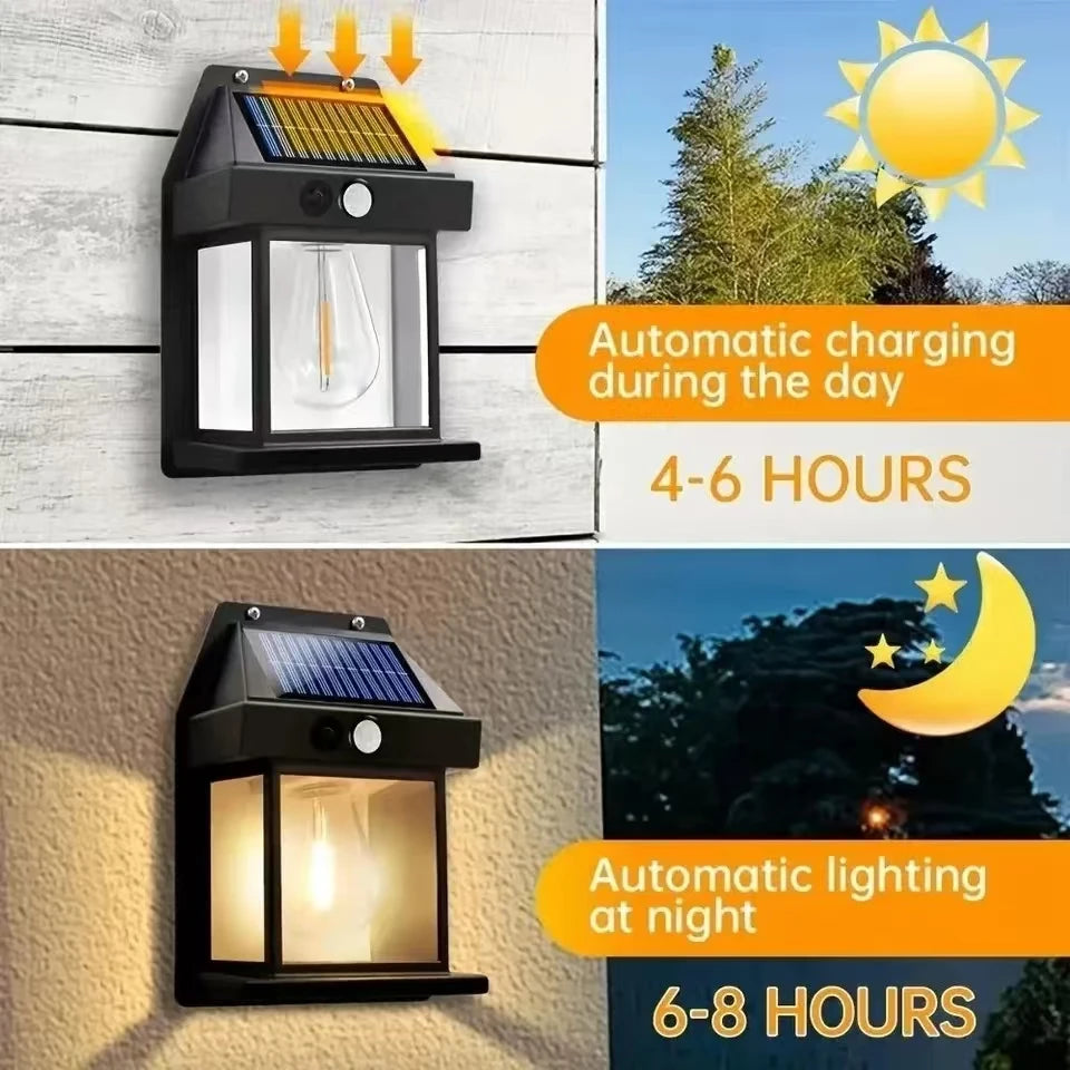Powerful Outdoor Solar Streetlight – Waterproof LED Garden Lamp