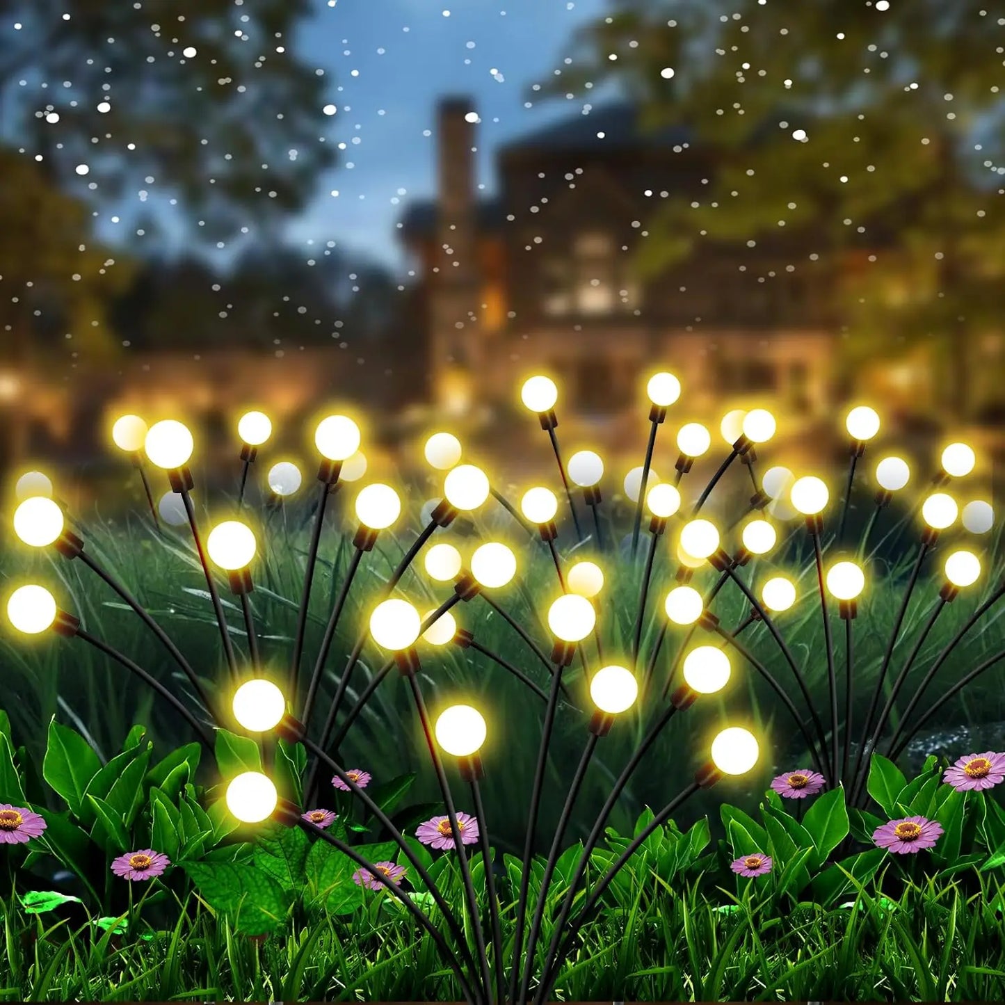 Upgraded Solar Firefly Garden Lights – Outdoor Waterproof & Decorative