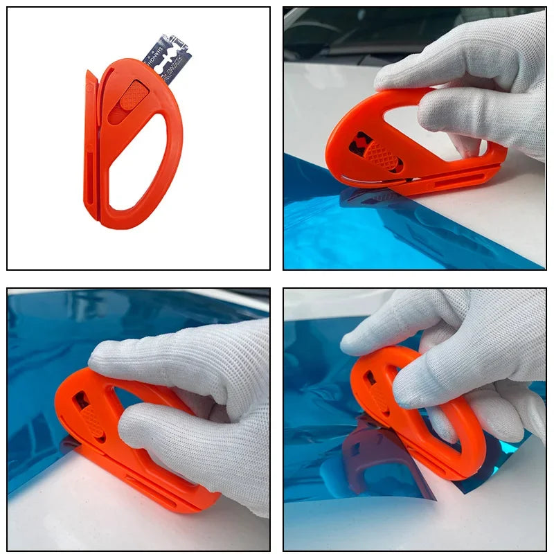 24-Piece Car Wrapping Vinyl Tool Kit – Window Film Tinting & Edge Trimming Tools