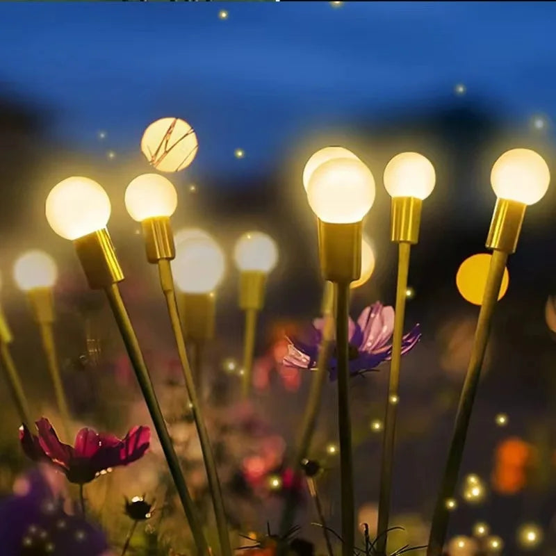 Upgraded Solar Firefly Garden Lights – Outdoor Waterproof & Decorative