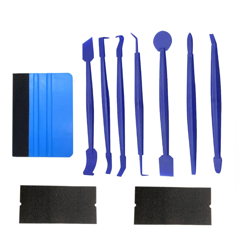 24-Piece Car Wrapping Vinyl Tool Kit – Window Film Tinting & Edge Trimming Tools