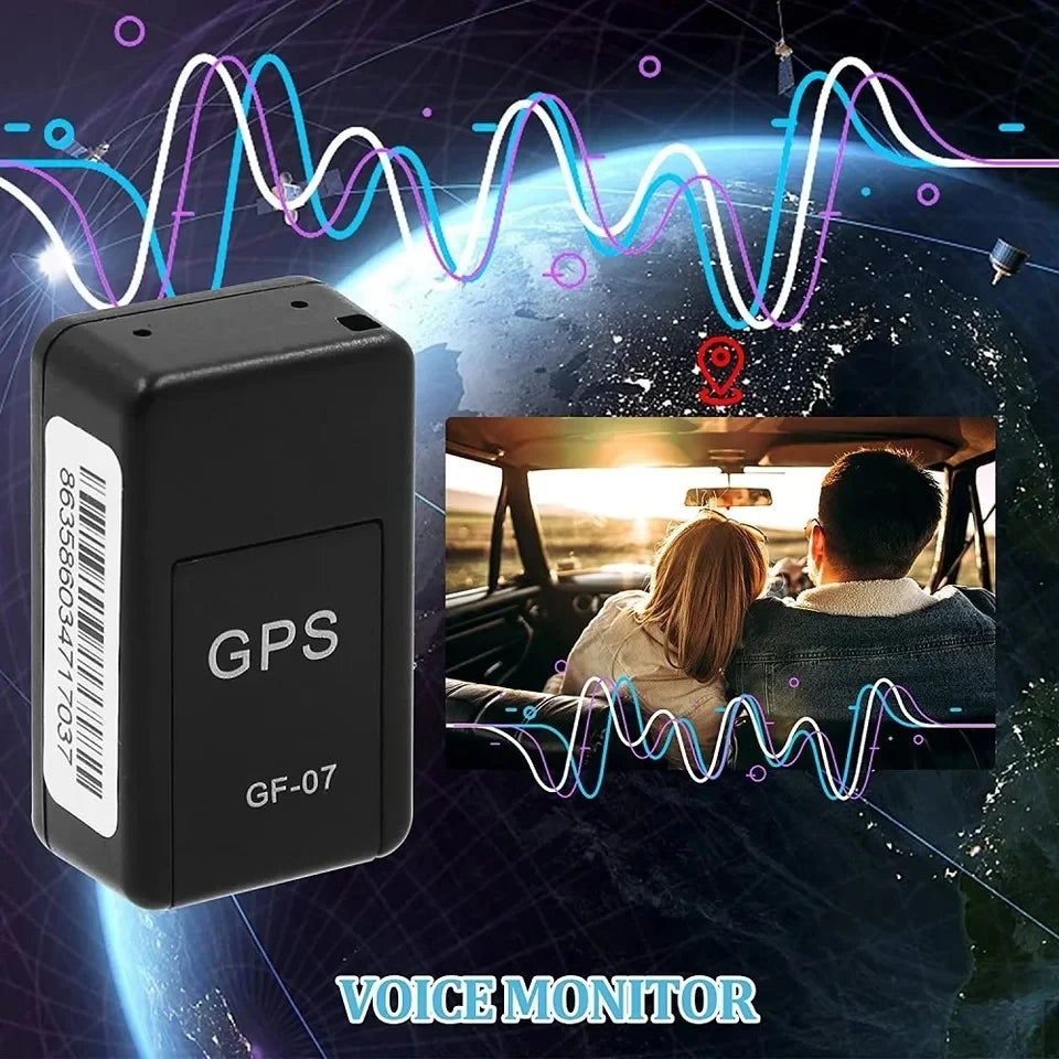 Compact Magnetic GPS Tracker for Cars & Motorcycles – Live Anti-Theft Monitoring