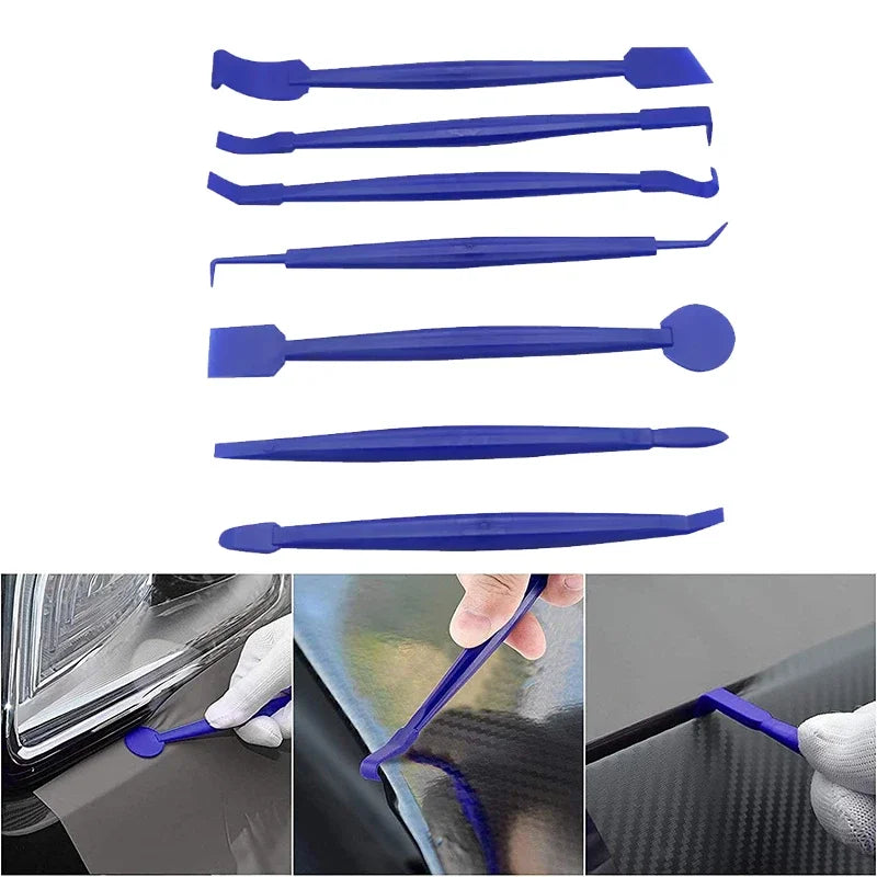 24-Piece Car Wrapping Vinyl Tool Kit – Window Film Tinting & Edge Trimming Tools