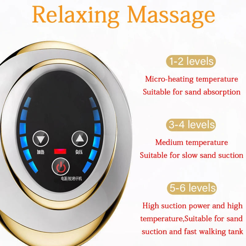 Electric Gua Sha Cupping Massager – Heated Suction, Fat Burner & Cellulite Remover