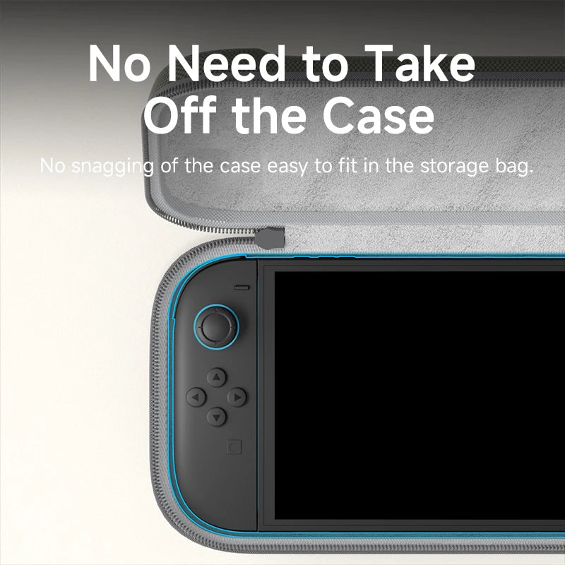 Portable Carrying Case for Switch 2 – Travel Bag with Game Cartridge Storage
