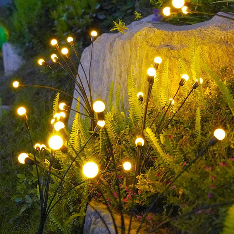 Upgraded Solar Firefly Garden Lights – Outdoor Waterproof & Decorative