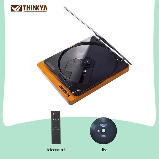 Premium Wooden HiFi CD Player – Bluetooth 5.1, Digital Optical, USB, Infrared Remote