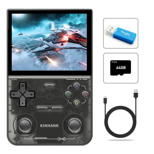 K36 Retro Handheld Video Game Console 500Nit 3.5 Inch IPS Screen 16000 Games Emulator for PS1/PSP/DC/N64/SS