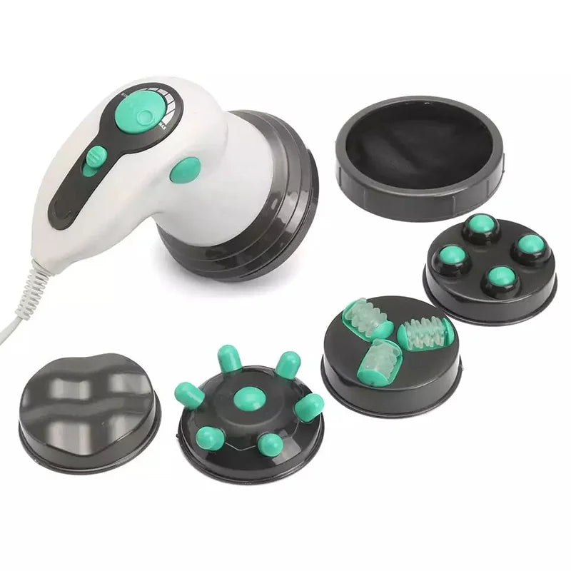 Body Electric Massager – Portable Anti-Cellulite Slimming & Vibration Therapy for Neck, Waist & Spine