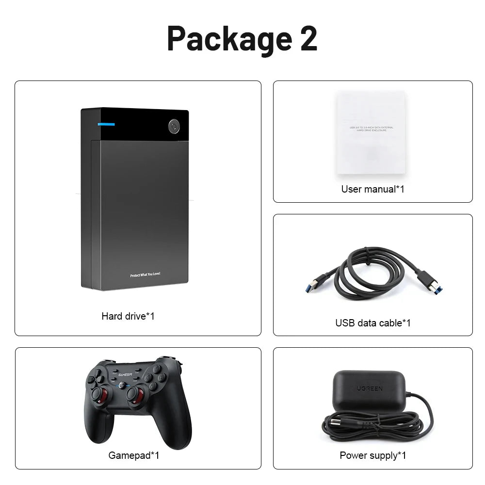 12TB Hyperspin External HDD 100,000+ Retro Games PS3 PS2 PS1 PSP Wii Xbox GC Windows
